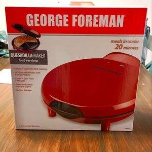 George Foreman quesadilla maker